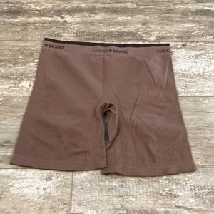 Lucky Brand 2X brown spandex shorts